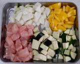 鶏むね肉と角切り野菜のラタトゥイユ作り方1写真