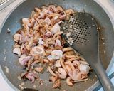 きのこ魚介薫♡コンソメソースのオムライス作り方4写真