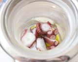 【ダブル調理】タコのオイル煮＆新じゃが作り方3写真