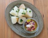 【ダブル調理】タコのオイル煮＆新じゃが作り方5写真