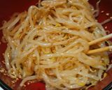 簡単！美味♪もやしの旨辛ごまナムル♪作り方3写真