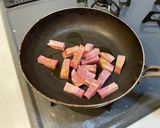 ほうれん草とベーコンのサラダ作り方1写真