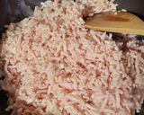 甘辛でご飯パクパク！生姜鶏そぼろ作り方1写真