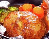 溢れる肉汁！びっくりハンバーグ作り方16写真