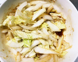 隙間埋め新玉ねぎと白菜の中華風マリネ作り方6写真