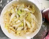 隙間埋め新玉ねぎと白菜の中華風マリネ作り方7写真