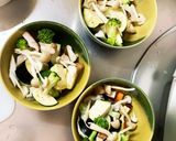 肉無ほんのりシーフード中華煮味春雨炒め煮作り方9写真