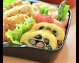 黒豆のたまご焼き作り方41写真