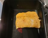 台湾グルメ。切干大根の玉子焼き作り方4写真