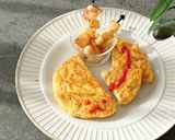 台湾グルメ。切干大根の玉子焼き作り方6写真