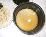 タケノコおこわ風♪簡単漢方薬薬膳作り方4写真