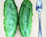 ゴーヤ綿のとり方スプーンで作り方8写真