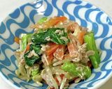 三色野菜のマヨ醤油あえ作り方14写真