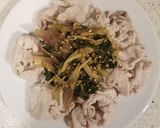 塩麹薬味のしっとり冷豚しゃぶ作り方10写真