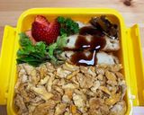 のり段々炒り玉子弁当作り方11写真