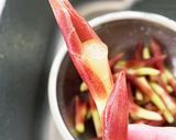 茎みょうがの甘酢漬け作り方1写真