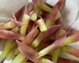 茎みょうがの甘酢漬け作り方4写真
