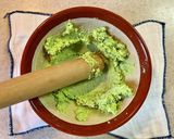 白玉団子でずんだ餅作り方1写真