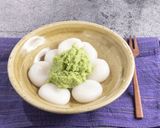 白玉団子でずんだ餅作り方7写真