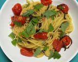 トマトと塩昆布の簡単和風パスタ作り方5写真