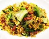 冷凍チャーハン　美味しくアレンジ　簡単作り方12写真