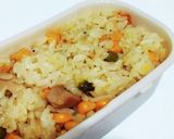 炊飯器で簡単！アスパラコーンピラフ作り方9写真