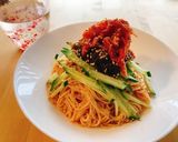 簡単アレンジレシピ✩そうめんdeビビン麺作り方5写真