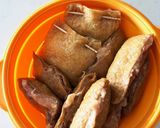 ひき肉の稲荷揚げ詰め作り方4写真