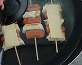 もチーズウインナー串：ソトクソトク風作り方4写真