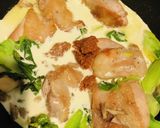鶏肉の和風クリーム煮作り方6写真