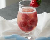 キラキラ。苺ジャムソーダ、クリームソーダ作り方6写真