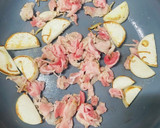カブと小松菜のオイスターソース肉うま煮作り方2写真
