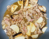 カブと小松菜のオイスターソース肉うま煮作り方3写真