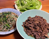 ♡舞茸たっぷりプルコギとニラもやし炒め♡作り方8写真