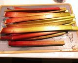 ルバーブの練り梅風(鰹節味)作り方1写真