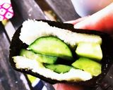 キューカンバー海苔サンド作り方4写真