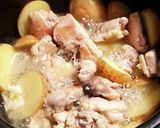 味付2つだけ！鶏もも&新ジャガの照焼き作り方4写真