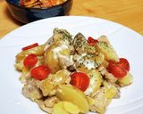 味付2つだけ！鶏もも&新ジャガの照焼き作り方5写真