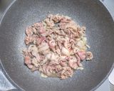 豚こま肉と小松菜と長ネギの中華みそ炒め作り方3写真
