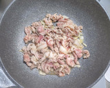 豚こま肉と小松菜と長ネギの中華みそ炒め作り方3写真