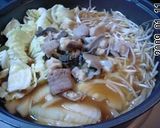 もつ鍋☆味噌風味作り方8写真