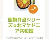 国旗弁当シリーズ☆北マケドニア共和国作り方11写真
