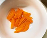 レンジ肉無キムチクリームパスタ味野菜炒め作り方4写真