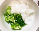 レンジ肉無キムチクリームパスタ味野菜炒め作り方6写真