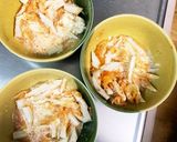 レンジ肉無キムチクリームパスタ味野菜炒め作り方9写真