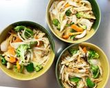 レンジ肉無キムチクリームパスタ味野菜炒め作り方17写真