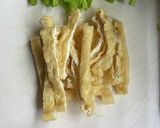 油揚げとほうれん草のチャンプルー作り方1写真