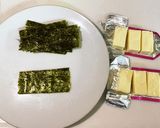 お弁当の救世主　海苔巻きチーズ作り方2写真
