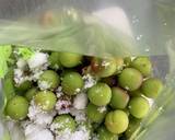 小梅で作る赤紫蘇ハチミツ漬け作り方1写真