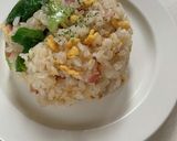 簡単！レタスチャーハン作り方5写真